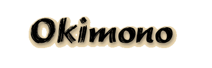 Okimono - Meiji art form carved principally from wood or ivory. Okimono - Meiji art form carved principally from wood or ivory.